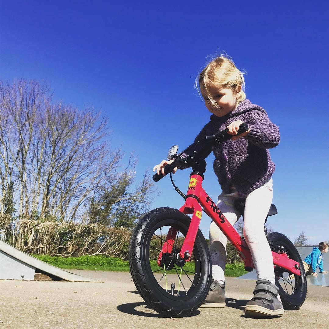 @keithwilson 80 toddler on a balance bike